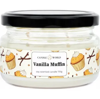 Svíčka Sójová vonná svíčka Vanilla Muffin Candle World
