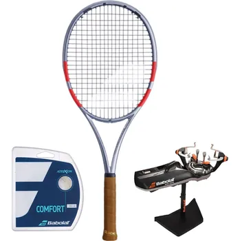 Tenisová raketa Babolat Pure Strike 97 Gen4 Carbon Grey 2025 vypletená - G3
