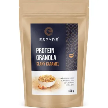 Espyre Proteinová granola Slaný karamel 400 g