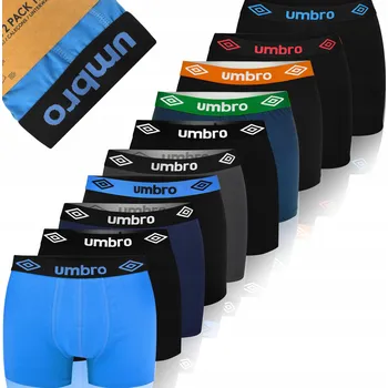 Boxerky Umbro vícebarevné bavlněné XL 10 ks