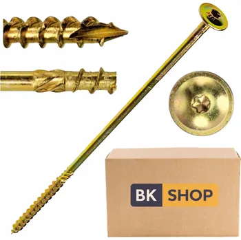 Vrták Šrouby do dřeva BKshop 10 x 240 mm 25 ks