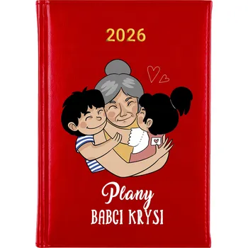 Kalendář Knižní kalendář 2026 A5 červený