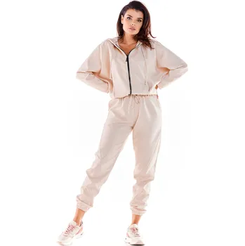 Cizojazyčná kniha Awama Woman's Trousers A591 Awama bílá | krémová 2270175