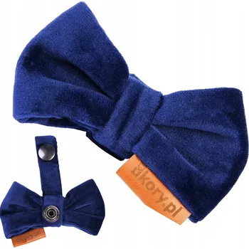 Obojek pro psa MOTÝLEK pro psa PŘIPÍNACÍ NA OBOJEK 30 mm L elegantní mašle NA PATENTKU