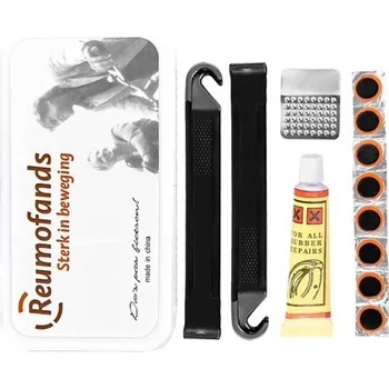 Sada na opravu pneumatiky Přenosná sada na opravu jízdních kol 11,5x6x2 cm Nouzová víceúčelová sada nářadí pro rychlou opravu pneumatik silničních kol