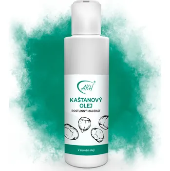 Masážní přípravek AKH/Karel Hadek KAŠTANOVÝ OLEJ 200 ml