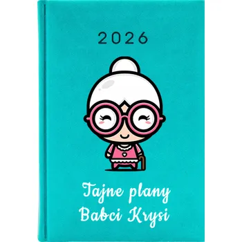 Kalendář Knižní kalendář 2026 A5 modrý