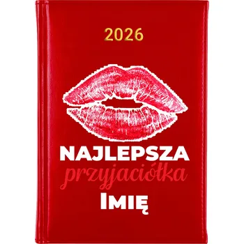 Kalendář Knižní kalendář 2026 A5 červený