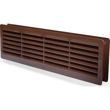 Větrací mřížka Ventilační mřížka Ventilační Metalplast-Kalisz hnědá