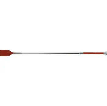 Jezdecký bičík WHIP & GO Bič skokový Soft Whip&Go, 65 cm, burgundy/silvery Délka: 65 cm