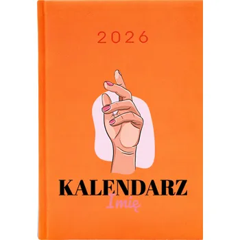 Kalendář Knižkový kalendář 2026 A5 oranžový