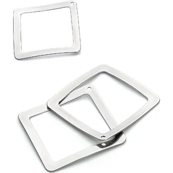 Materiál na výrobu šperku Ocelový Přívěsek 37mm -1ks - Nerez SL