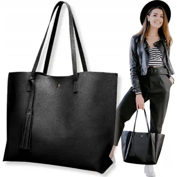 Kabelka Shopper kabelka eko kůže vícebarevná