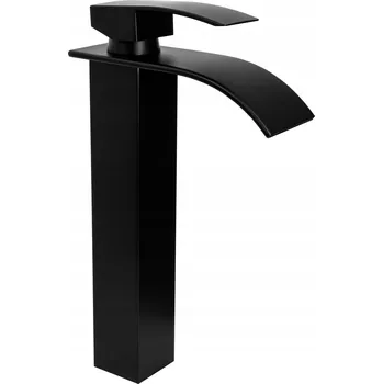 Vodovodní baterie Stojánková umyvadlová baterie Granitan ELVA UMYWALKOWA WYSOKA CZARNA černá