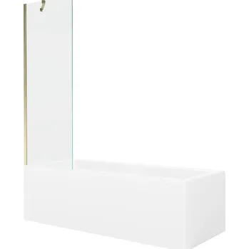 Vana Obdélníková akrylátová vana Mexen Cubik, odtok uprostřed, 170 x 70 cm