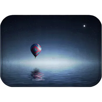 Koupelnová předložka KOUPELNOVÁ PŘEDLOŽKA | MĚKKÁ VODĚODOLNÁ 40x60 RYCHLESCHNOUCÍ PROTISKLUZOVÁ