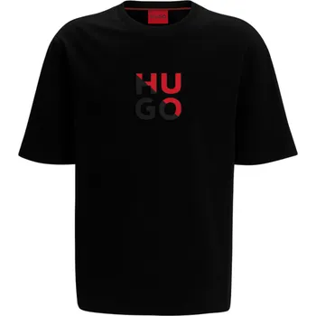 Pánské tričko HUGO BOSS Logo Black tričko L Černá