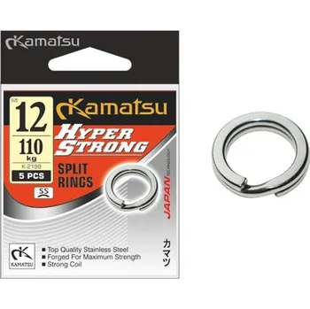 Kamatsu Kroužky Hyper Strong SS 5ks Počet kusů: 5ks, Průměr: 12mm