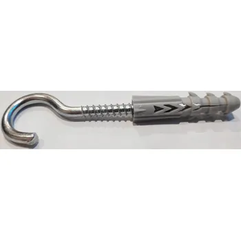 Hmoždinka ROZPĚRNÁ HMOŽDINKA S HÁKEM DO STROPU ⌀10