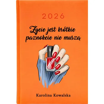 Kalendář Knižkový kalendář 2026 A5 oranžový