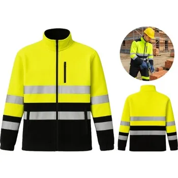 Pracovní obuv PRACOVNÍ FLEECE POLAR reflexní VÝSTRAŽNÝ BOZP teplý SILNÝ do práce PÁNSKÝ XL