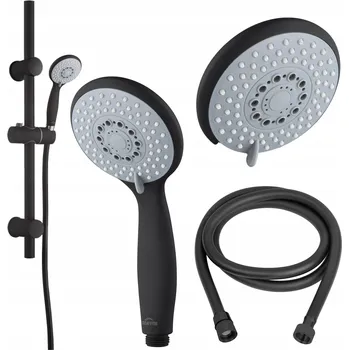 Sprchový set Sprchový set nástěnný Invena Dark