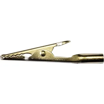 Autobaterie Mueller Electric BU-60G krokosvorka zlatá Upínací rozsah max.: 7.90 mm Délka: 50 mm 1 ks