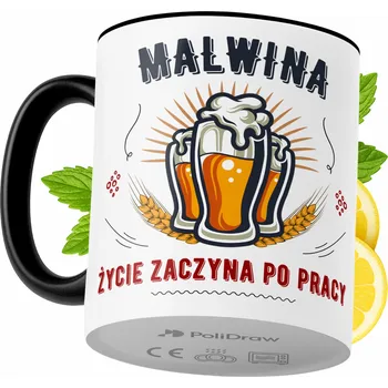 Hrnek Polidraw Hrnek Polidraw Pro Malvínu, keramický, 330 ml