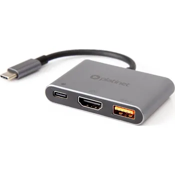 USB hub USB hub 3v1 100W HDMI 4K