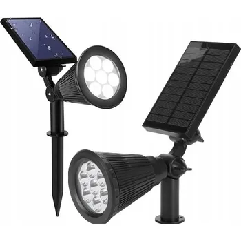 Venkovní osvětlení SOLÁRNÍ LAMPA LED ZAPICHOVACÍ ZAHRADNÍ SE SOUMRAKOVÝM SENZOREM DO ZAHRADY REFLEKTOR