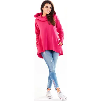Cizojazyčná kniha Awama Woman's Sweatshirt A200 Awama červená 2524504