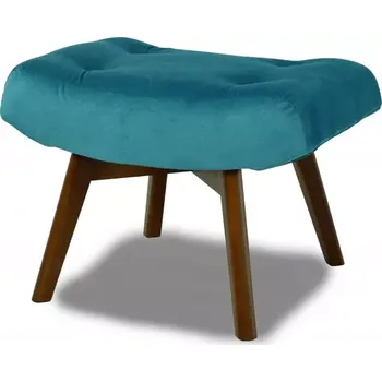 Taburet Podnožka Picolo, béžová - růže / ořech (3995/105)