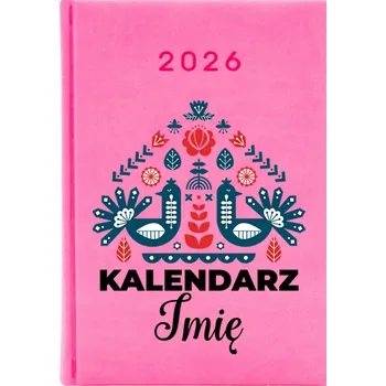 Kalendář Knižkový kalendář 2026 A5 růžový