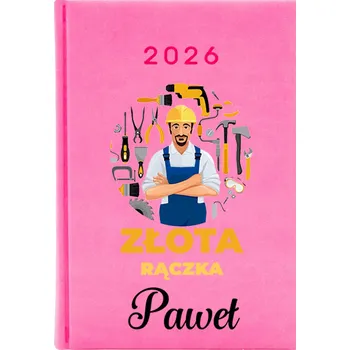 Kalendář Knižkový kalendář 2026 A5 růžový