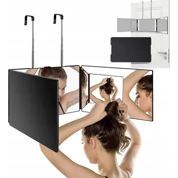 Zrcadlo ZRCADLO na stříhání ZRCADLO pro kutily, skládací o 360 stupňů, 3 směry