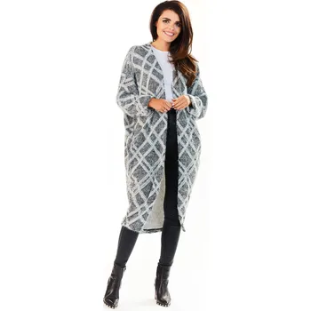 Cizojazyčná kniha Awama Woman's Sweater A194 Awama šedá 2512589