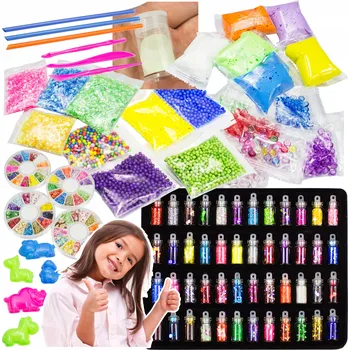 Obraz SLIZ PRO VÝROBU SLIZŮ SADA DOPLŇUJÍCÍ SVÍTÍCÍ VE TMĚ SLIZY XXL