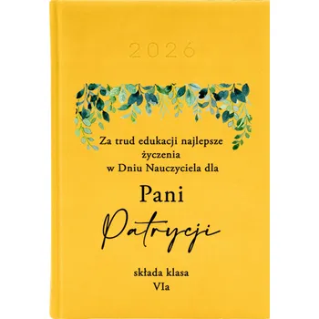 Kalendář Knižkový kalendář 2026 A5 žlutý