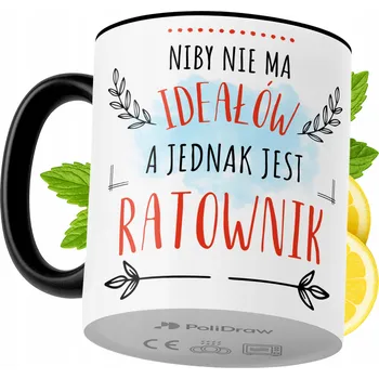 Hrnek Polidraw Hrnek Polidraw pro záchranáře keramika 330 ml