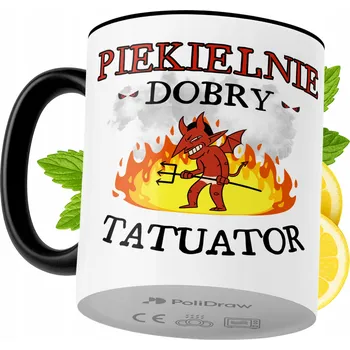 Hrnek Polidraw Hrnek Polidraw pro tetování, keramika, 330 ml