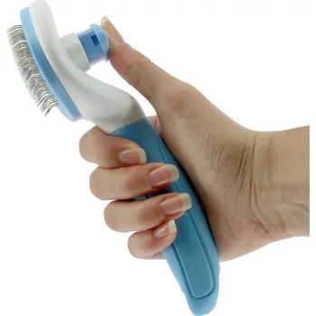 Čištění pro koně HIPPOTONIC Kartáč samočistící Autonet Hippotonic, blue