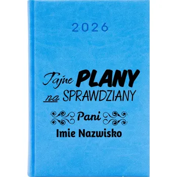 Kalendář Knižní kalendář 2026 A5 modrý