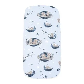 Přeprava dětí Bavlněné prostěradlo do kočárku New Baby Teddy bear in space 35x75cm
