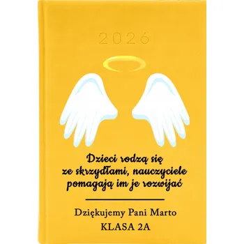 Kalendář Knižkový kalendář 2026 A5 žlutý