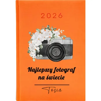 Kalendář Knižkový kalendář 2026 A5 oranžový