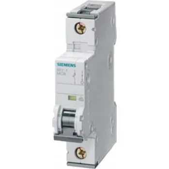 vypínač AUTOMATICKÝ JIŠTIČ SIEMENS 5SY4101-7C 1P C 1A 10KA 230/400V