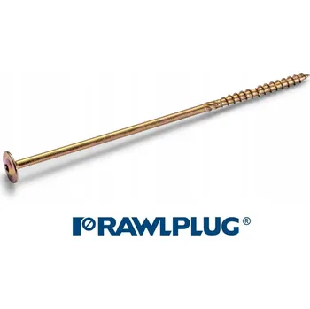 Vrták Hřebíky na dřevo Rawlplug 8 x 120 mm, 50 ks