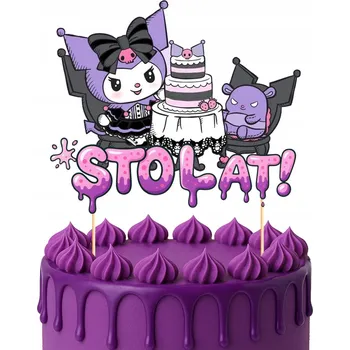 Obraz TOPER NA DORT TOPPER EMO KRÁLÍK STO LET DEKORACE NA NAROZENINY