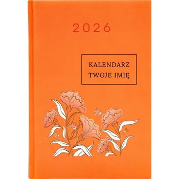 Kalendář Knižkový kalendář 2026 A5 oranžový