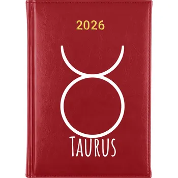 Kalendář Knižní kalendář 2026 A5 červený